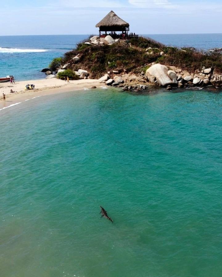 Hotel Jasayma Dentro Del Parque Tayrona El Zaino Ngoại thất bức ảnh