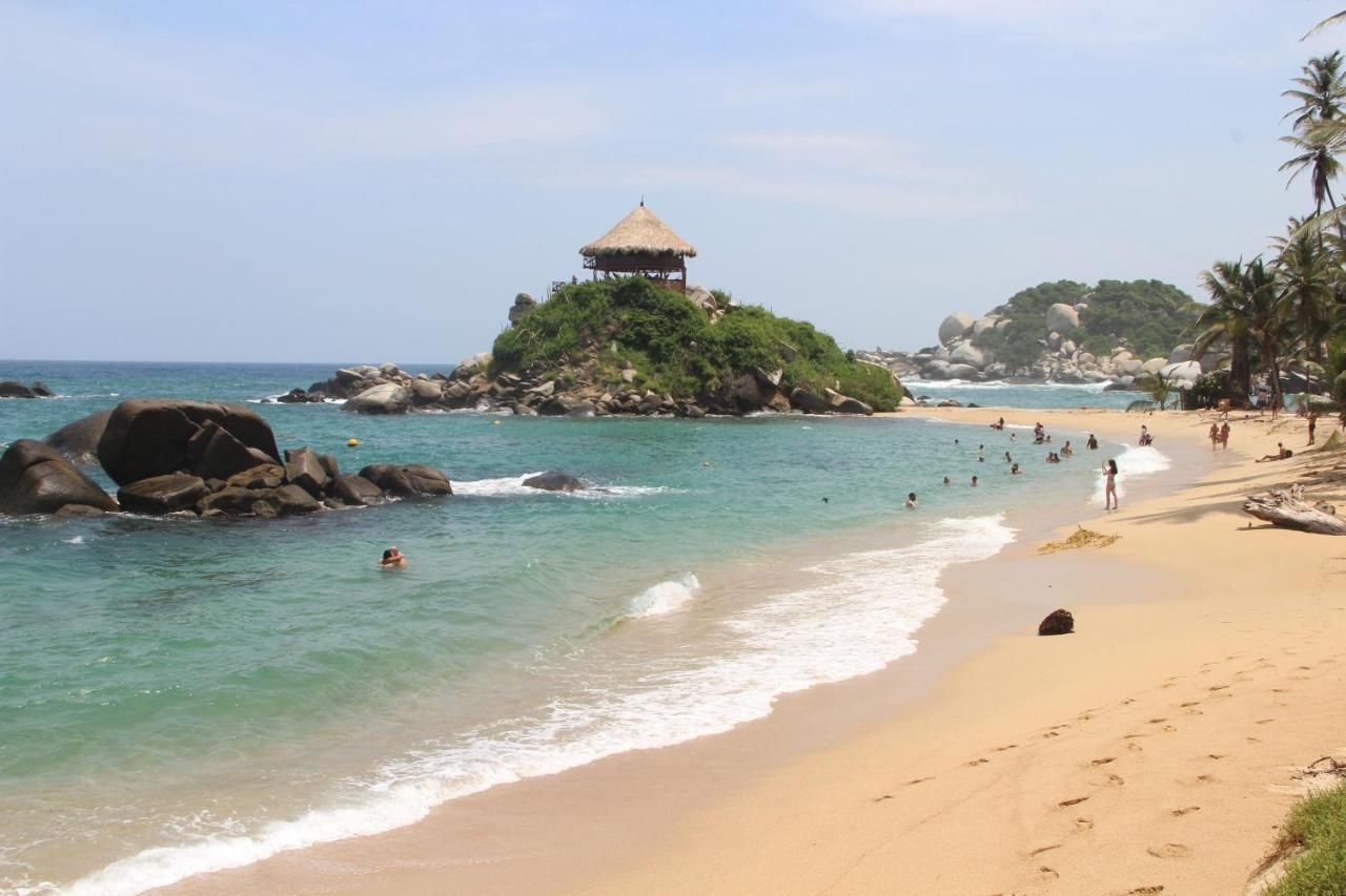 Hotel Jasayma Dentro Del Parque Tayrona El Zaino Ngoại thất bức ảnh