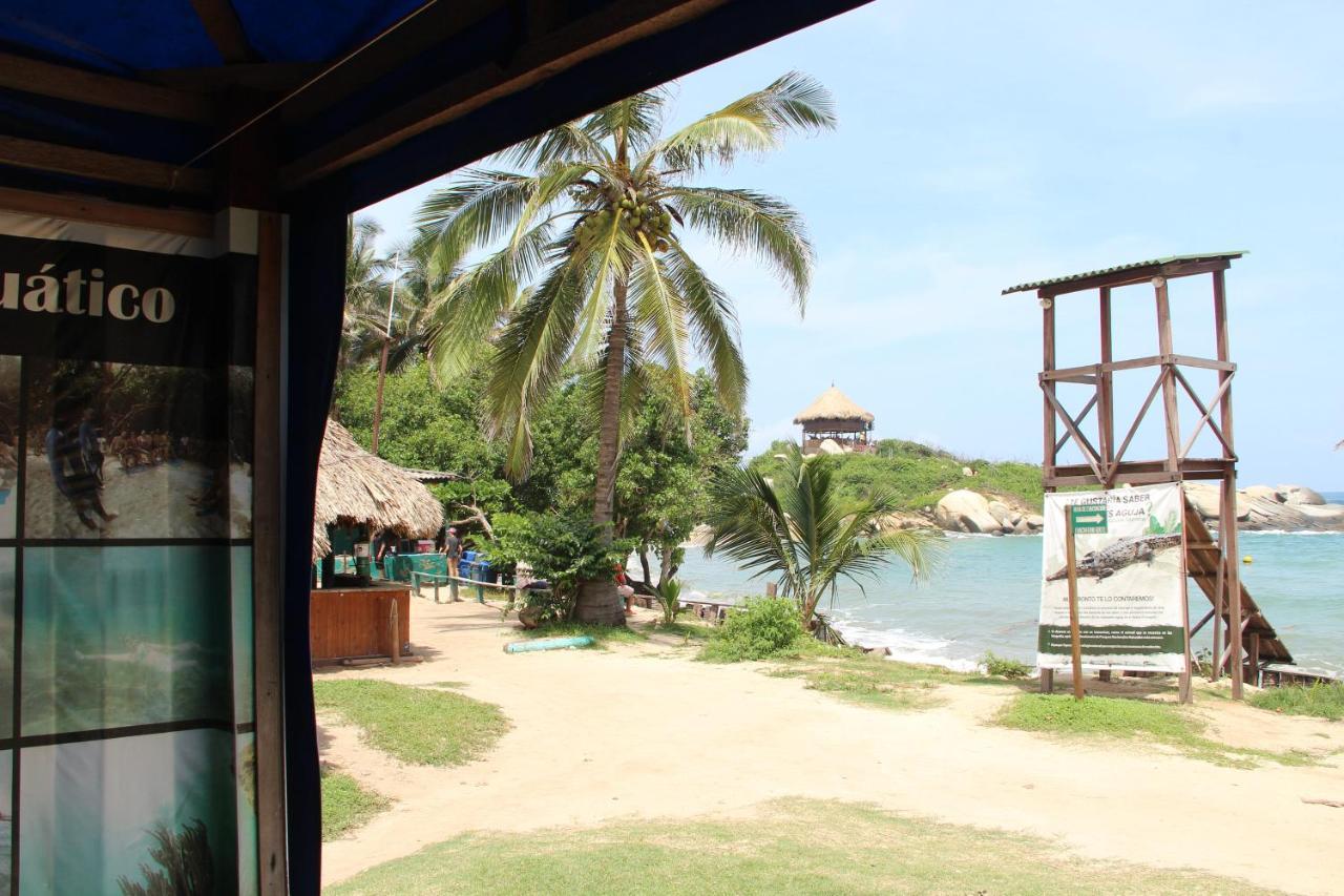 Hotel Jasayma Dentro Del Parque Tayrona El Zaino Ngoại thất bức ảnh