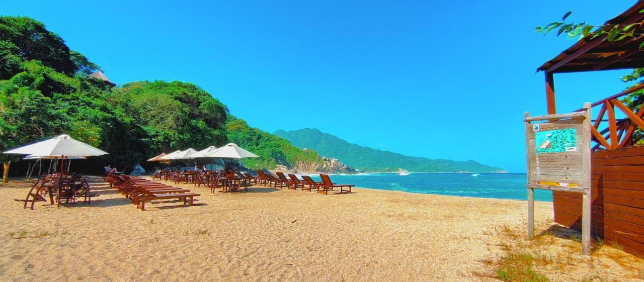 Hotel Jasayma Dentro Del Parque Tayrona El Zaino Ngoại thất bức ảnh